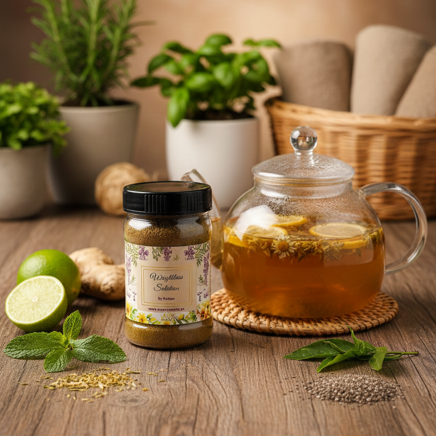 Weightloss Solution Tea by Dr.Rubina – 30 Din Belly Fat Herbal Detox