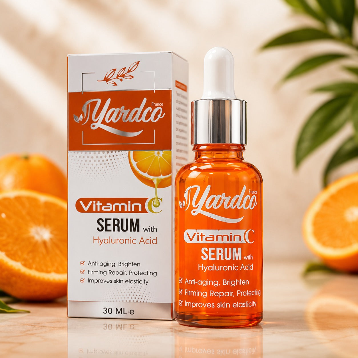 Nexify™ Vitamin C Serum with Hyaluronic Acid – Brightening, Hydrating & Anti-Aging Formula (30ml)