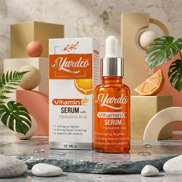 Nexify™ Vitamin C Serum with Hyaluronic Acid – Brightening, Hydrating & Anti-Aging Formula (30ml)
