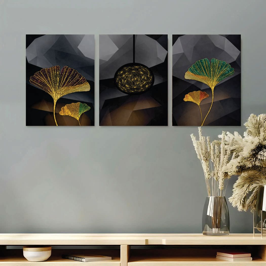 Nexify™ Premium Wall Art Photo Tiles Set of 3 – Modern & Elegant Home Decor (8x11")