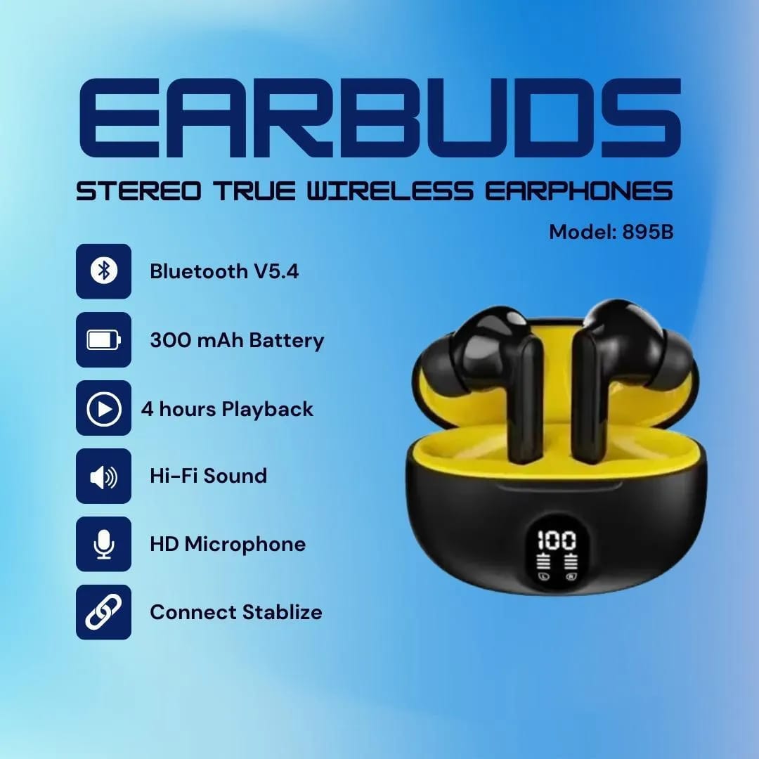 9D hfi wireless earbuds with noise cancellatio &24Hr case